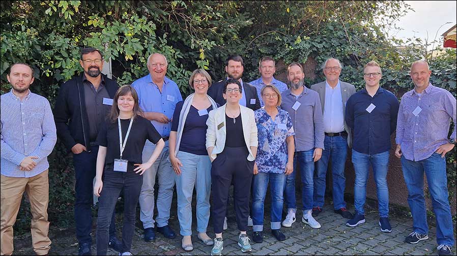  Das Team beim AVIXA Fachplanertreffen am 28. September 2023 in Albershausen (Foto: AVIXA)