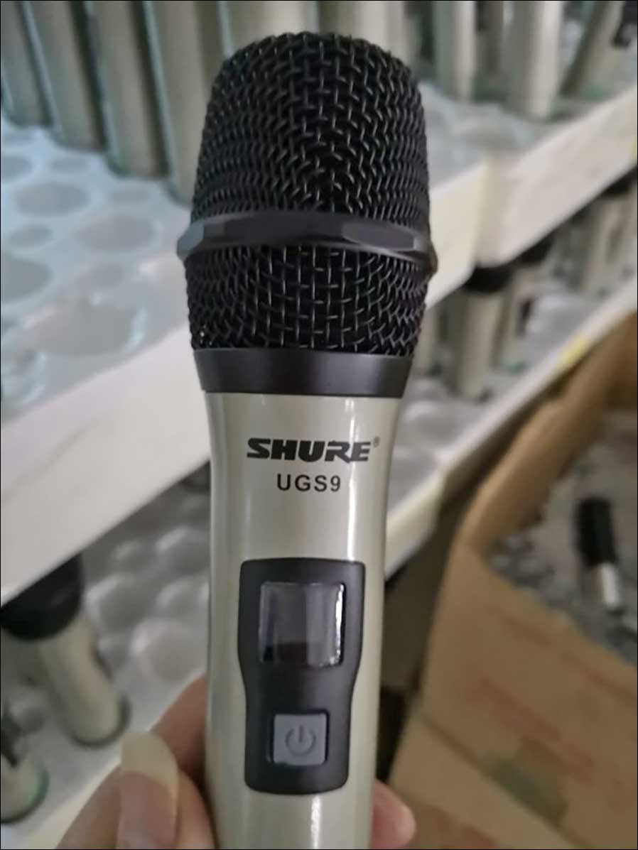 Das ist kein Shure-Mikrofon