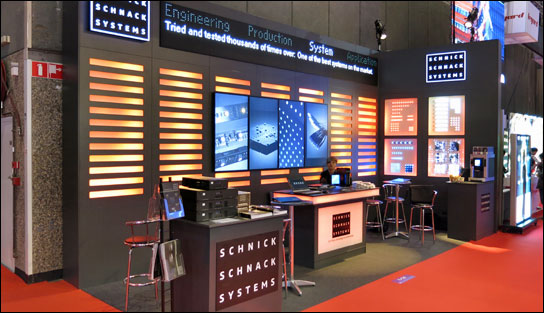 Stand von Schnick-Schnack-Systems auf der ISE 2013