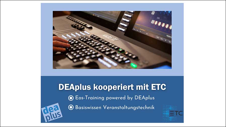 Erstmals in den Räumen der DEAplus in Hannover: ETC-Anwenderschulungen (Grafik: DEAplus).