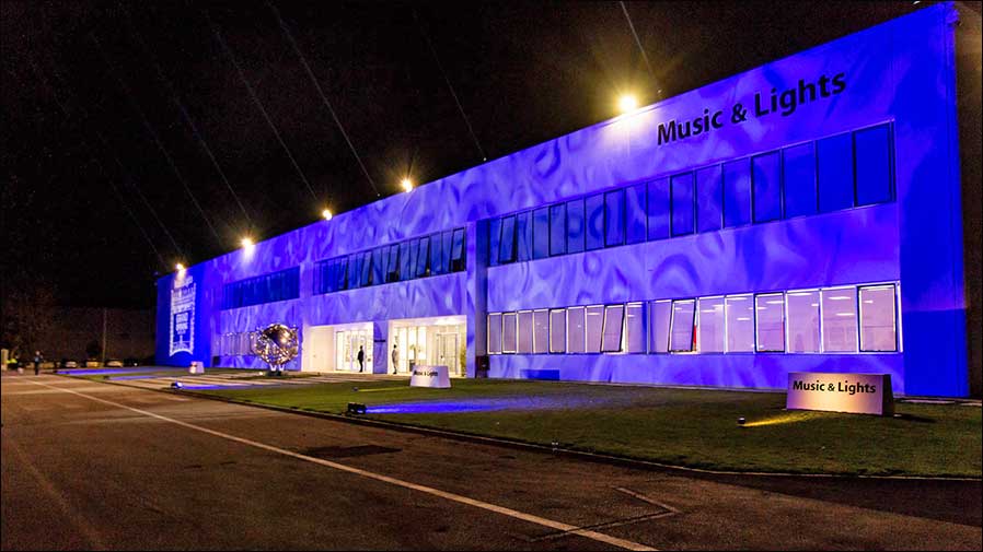 Die Eröffnung des neuen Hauptsitzes von Music & Lights im süditalienischen Minturno