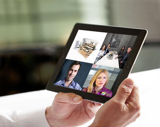 Vidyo Conferencing App bei COMM-TEC zur ISE 2012 auf www.DieReferenz.de