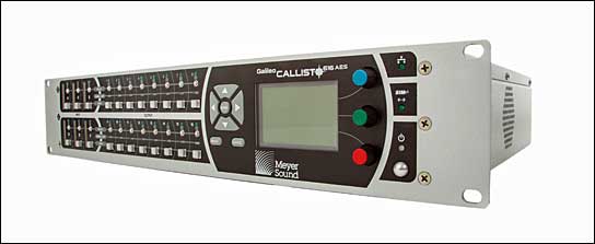 Meyer Sound Galileo Callisto 616 AES Primary Array Processor