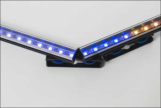 LEDBlade ist eine LED-Streifen-Lösung für kreative Designer, ob fest installiert oder auf Tour.