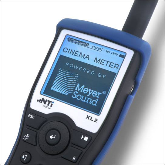 NTI XL2 Analysator mit Cinema Meter