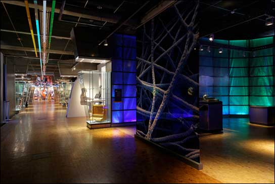 Komplexe Szenographie für jährlich 200.000 Besucher: die DASA Arbeitswelt Austellung in Dortmund.