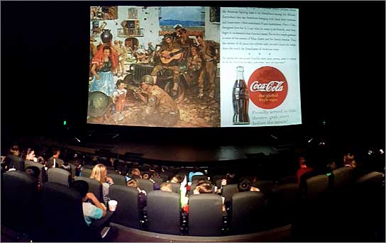 Jetzt mit Technik von Christie: Das Giant Screen Theater des National Infantry Museums in Georgia.