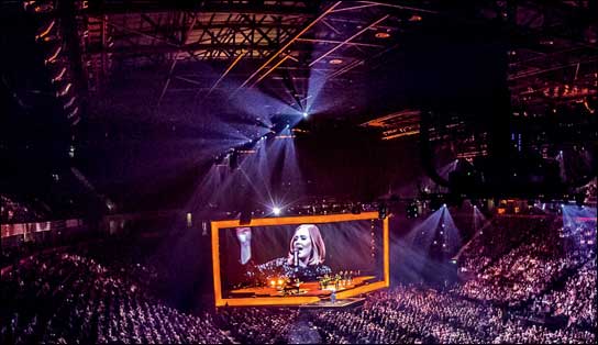 Adele ist mit Movecat-Equipment auf Welttournee (Fotos: Ralph Larmann / Movecat)