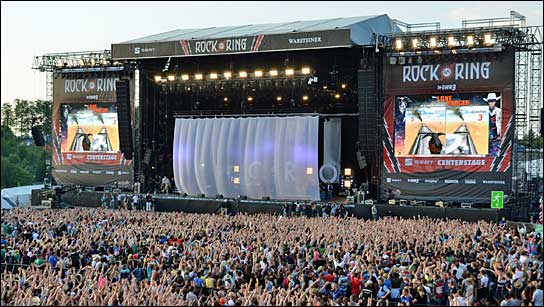 Rock am Ring mit Screen-Visions