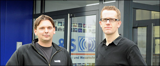 L&S-Team auf DieReferenz.de: Frank Postmeiner mit Tobias Berghaus.