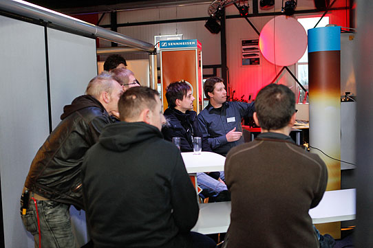 Sennheiser-Workshop bei pan-music auf DieReferenz.de