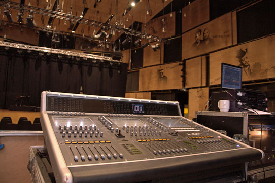 DiGiCo D1 in der Studio 2 Stage des WOMEX 2011 auf DieReferenz.de