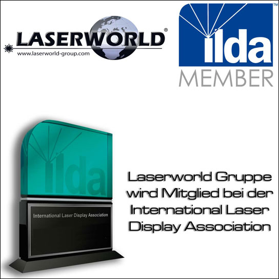 Jetzt Mitglied der ILDA: die Laserworld Gruppe