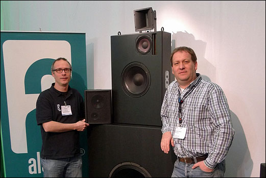 ISE 2011 Tom Back und Carsten Albrecht von alcons