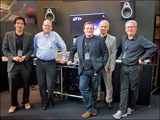 Das Venue-Team von Avid auf DieReferenz.de