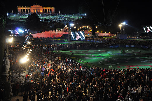 Sommernachtskonzert Schönbrunn mit Riedel auf DieReferenz.de