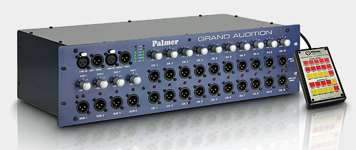 Palmer Grand Audition von Adam Hall Boxenvergleichssystem