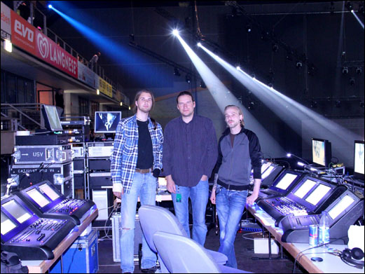 Technik-Team beim COMET 2011 auf DieReferenz.de
