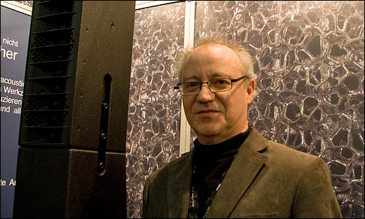 ISE 2011 Winfried Seeburg von SEEBURG acoustic line mit der GL-Serie