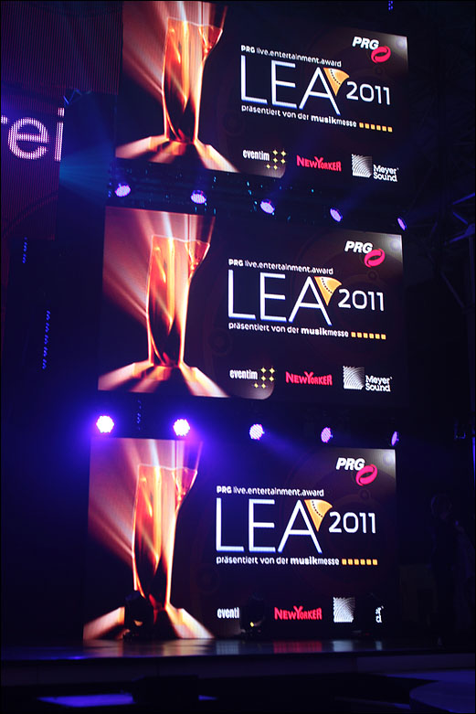 LEA Award 2011 mit Meyer Sound auf DieReferenz.de