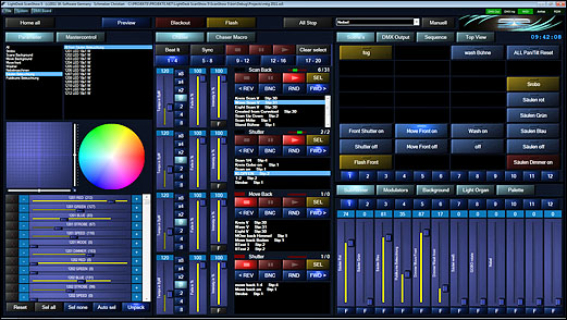 SOUNDLIGHT Lightdesk Scanshow5