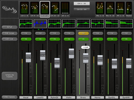 Yamaha iPad-App: StageMix für das LS9 auf DieReferenz.de