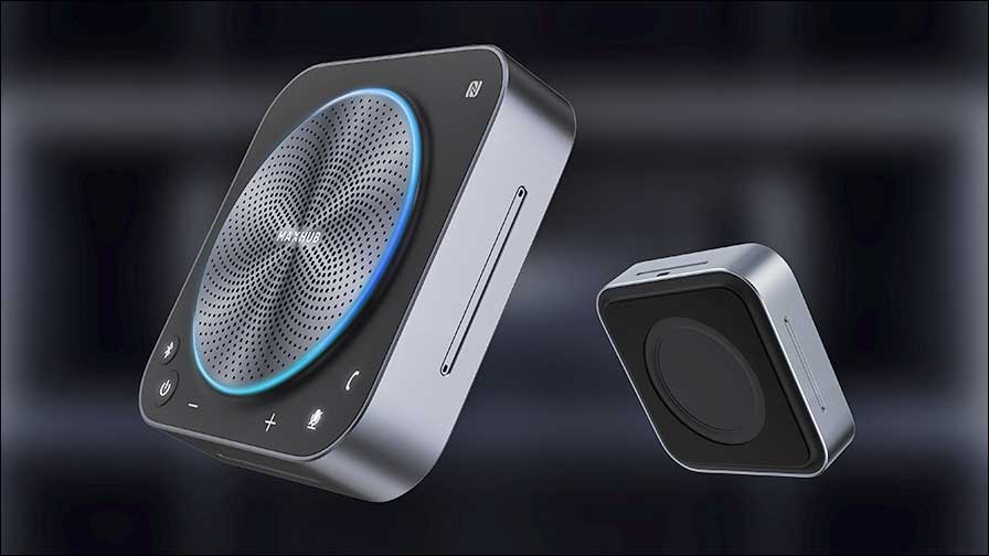 Der Ton macht die Musik, auch in hybriden Konferenzen: MAXHUB Bluetooth-Speakerphone BM35