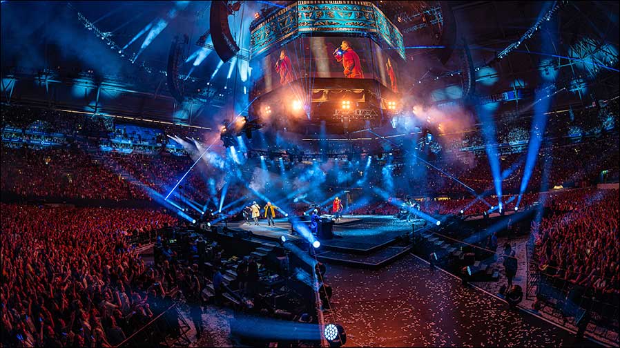 Im Licht von 140 GLP impression X5: PUR & Friends (Fotos: Ralph Larmann)