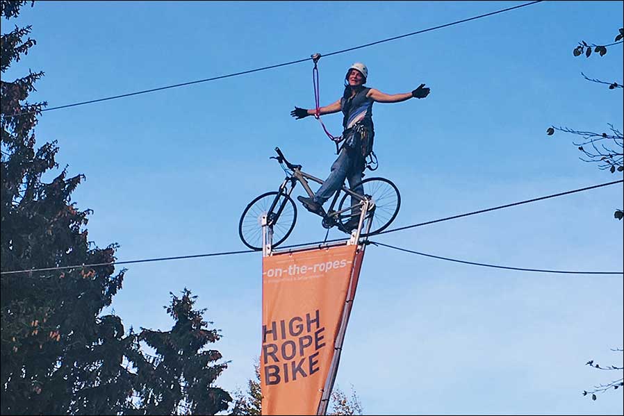 "High Rope Bike"
