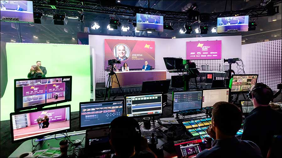 AVIXA TV Live at InfoComm (Foto: AVIXA)
