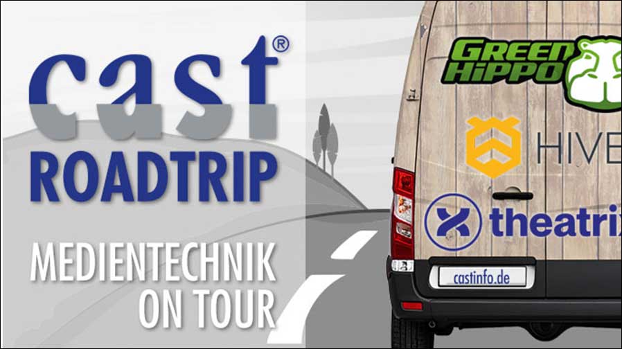 cast geht auf Roadtrip ... und kommt ins Haus 