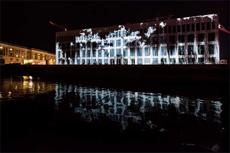 Projection Mapping der koreanischen Künstlerin Chan Sook Choi (Fotos: Christian Frey)