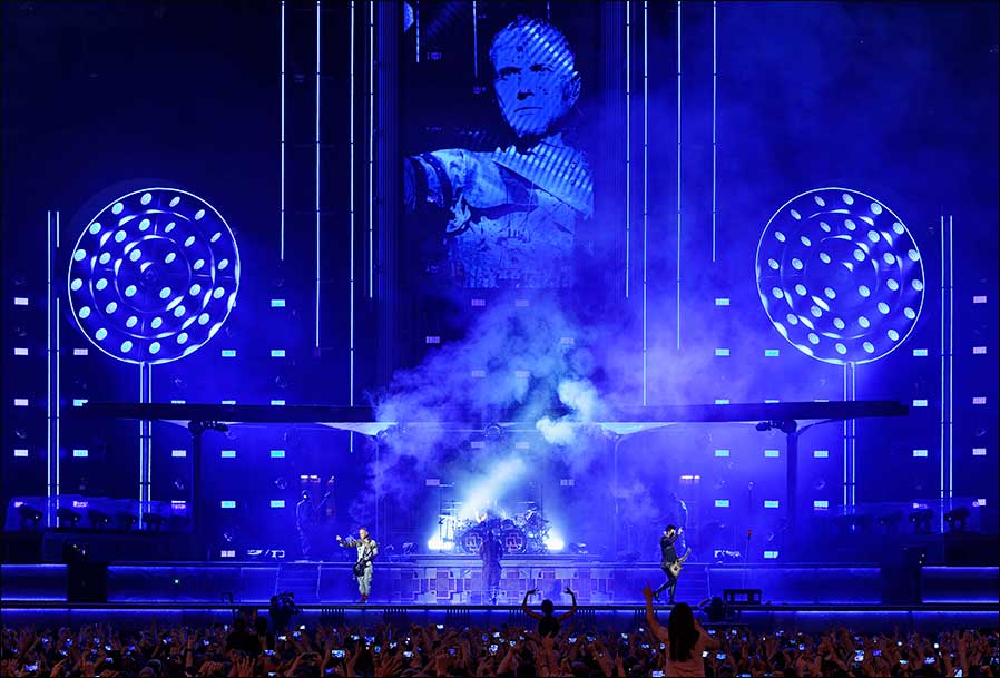 Rammstein auf Tour (Foto: Manfred H. Vogel)