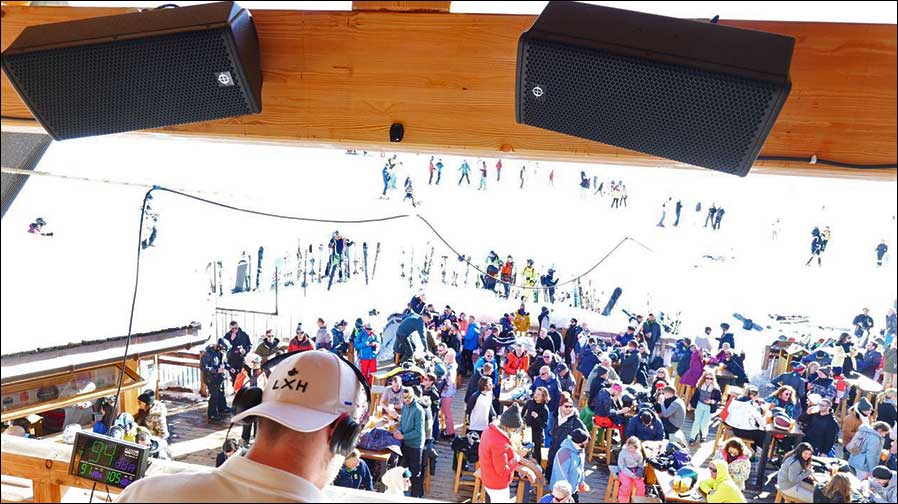 Schnee, Eis, Kälte, dann wieder Sonnenschein: ein klarer Fall für CODA-Audio-Lautsprecher in Marine-Grade1-Ausführung (Fotos: CODA Audio France).