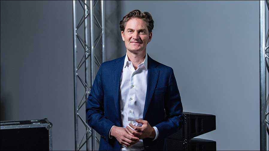 Er wird der neue CEO von d&b: Jaakko Kaivonen (Foto: Tom Maurer / d&b group).