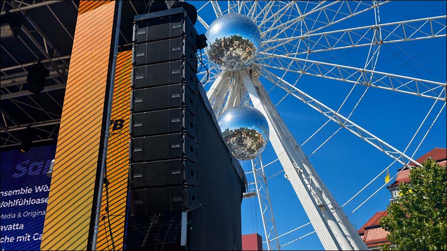 VIO L1608 im Einsatz beim CANALETTO Dresdner Stadtfest 2026 (Foto:Bayer Events)