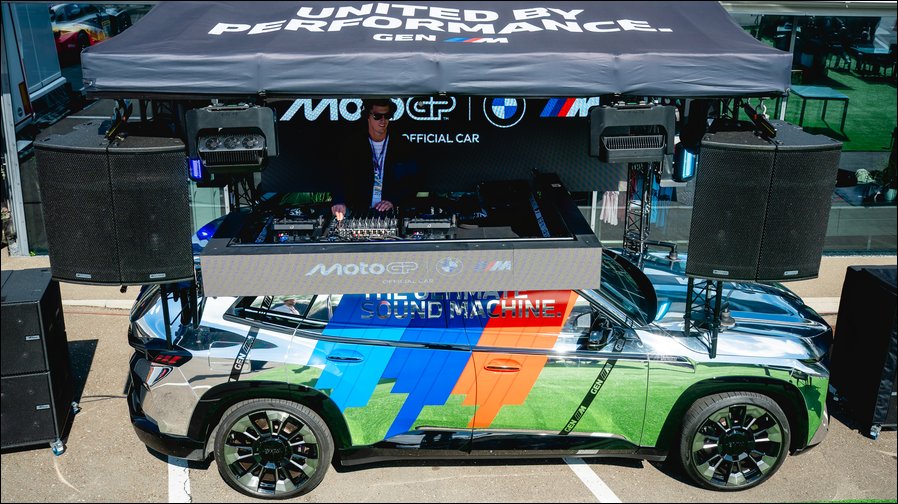 BMW M GmbH THE ULTIMATE SOUND MACHINE mit dBTechnologies (Foto: FS Veranstaltungstechnik / BMW M GmbH)