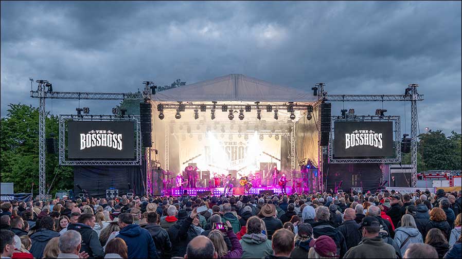 VIO von dBTechnologies mit The BossHoss in Ramstein (Fotos: dBTechnologies)