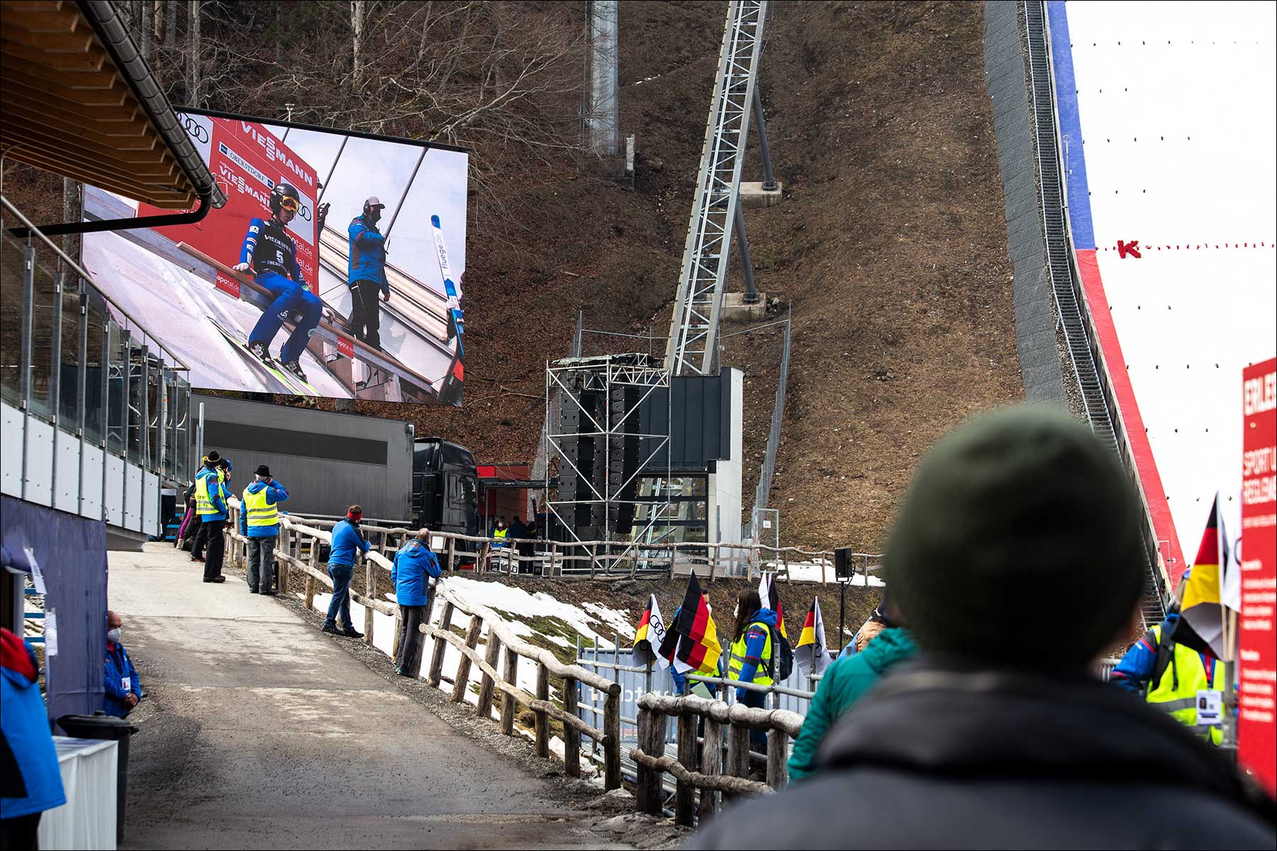 CODA Audio an der Skiflugschanze in Oberstdorf