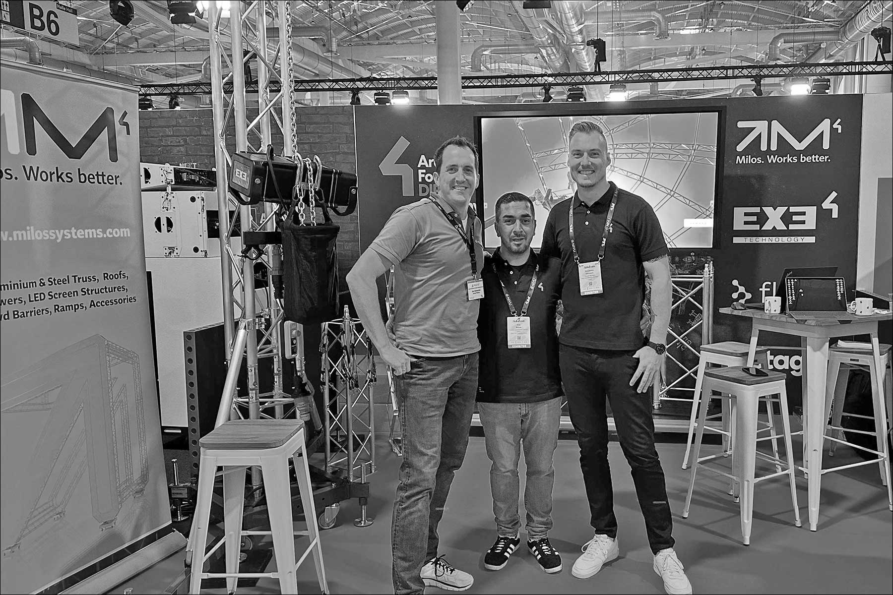Area Four Industries mit Jens Kannacher (links), Alex Bravo und Konstantin Kleimann