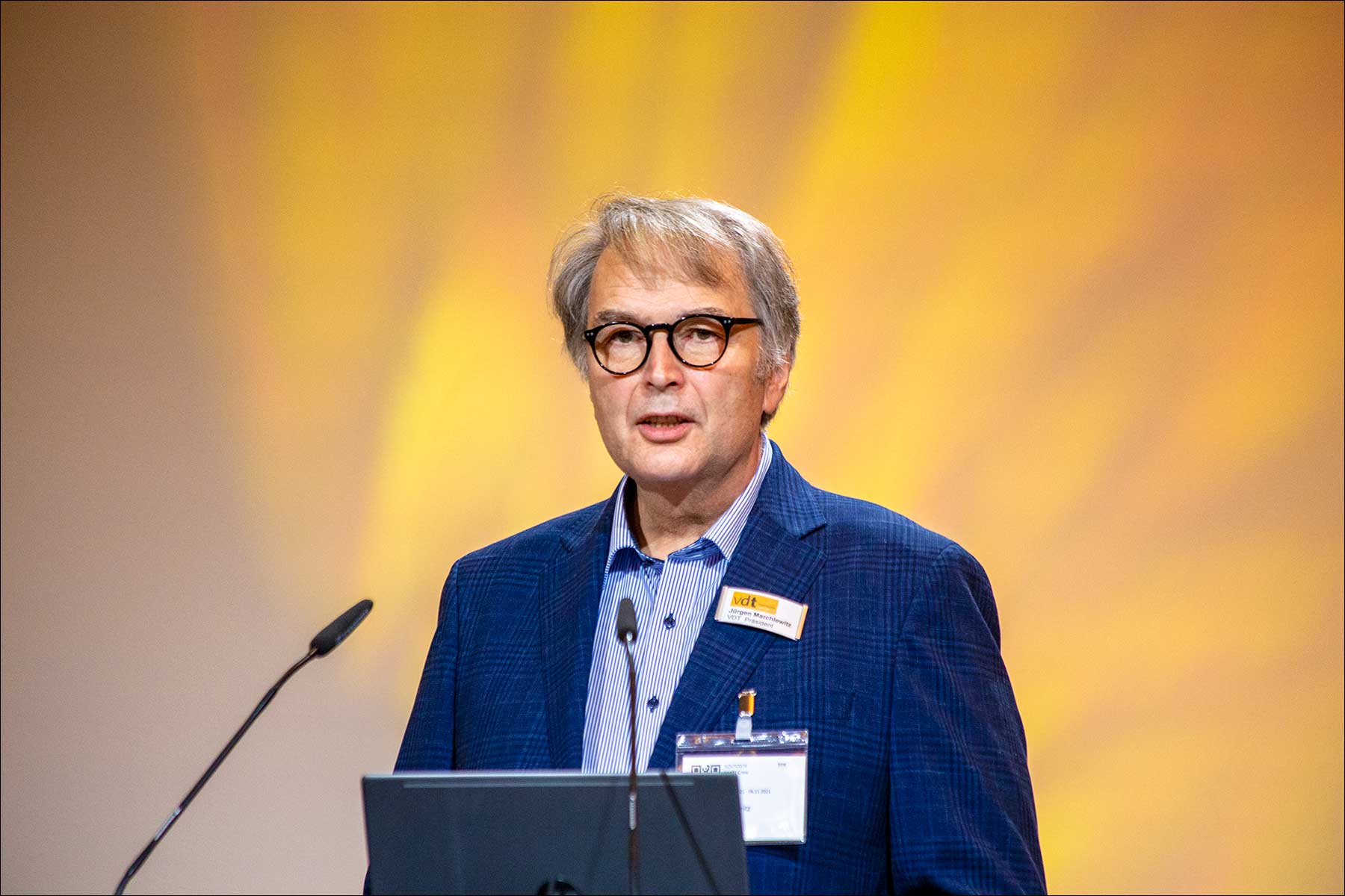 VDT-Präsident Jürgen Marchlewitz (Foto: Tom Becker)