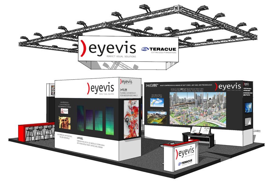 eyevis auf der ISE 2018