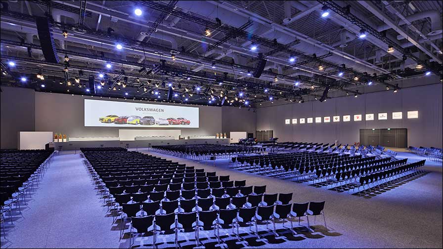 AMBION mit CODA Audio: Volkswagen Hauptversammlung (Foto: EYECATCHME)