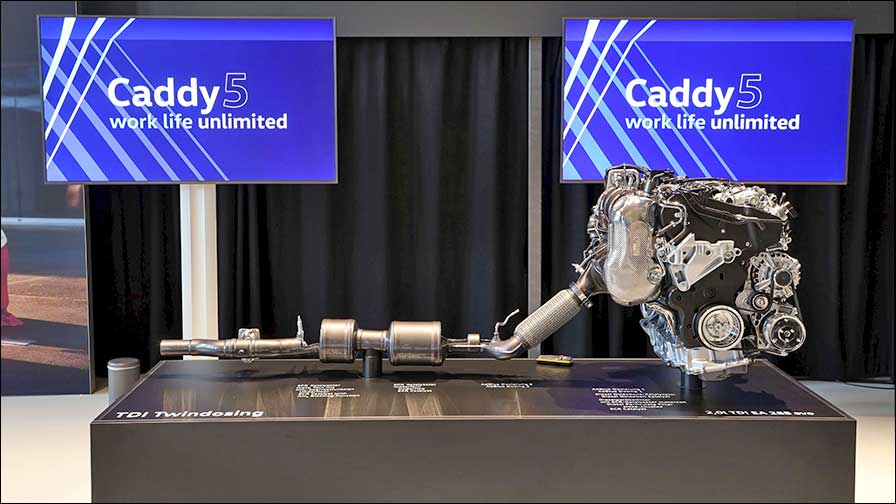 Die event it AG hat die Presse-Testfahrt des Caddy 5 realisiert (Fotos: Stephan Lindloff).