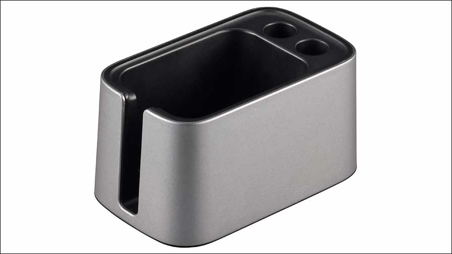 Zur praktischen Aufbewahrung wird die Aufbewahrungsbox "Cast Cradle" angeboten.