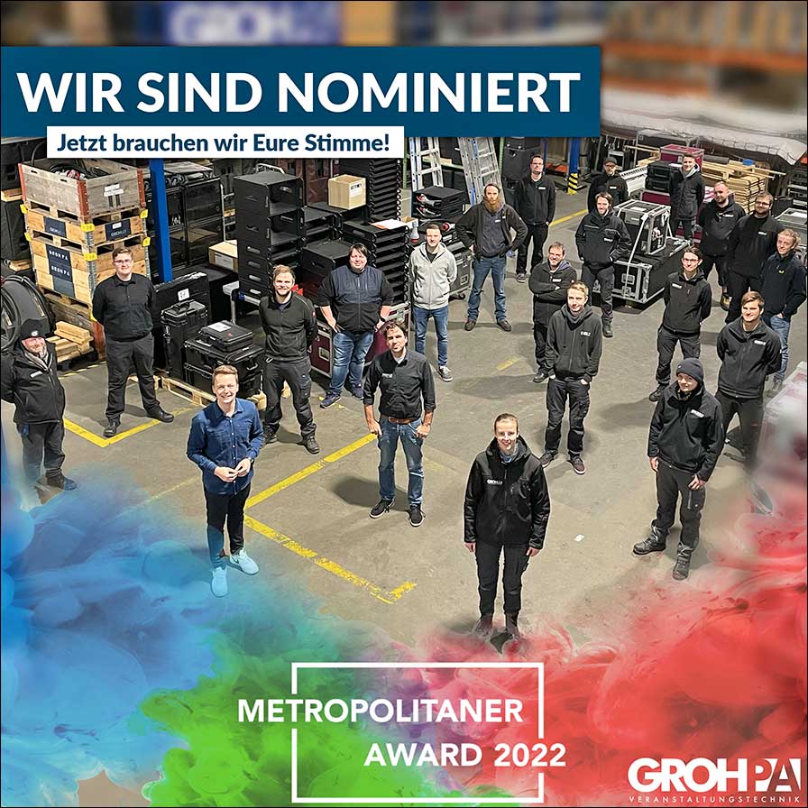 Groh-PA, Metropolitaner Award 2022,