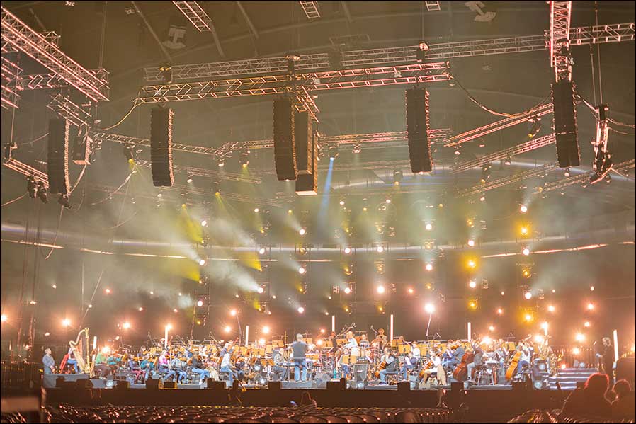 Der Klang im ganzen Raum: „Pop meets Classic“ mit L-ISA von L-Acoustics und zactrack-Tracking-System (Fotos: Groh-P.A.).