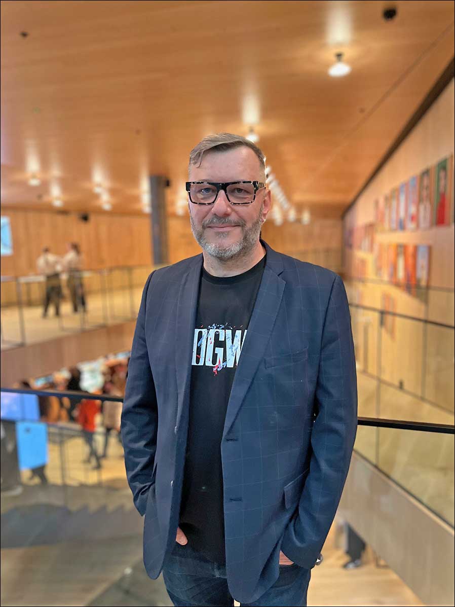 Lichtkünstler und Dozent Margus Vaigur (Foto: ETC)