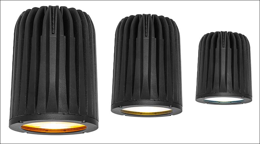 Flexibel, lichtstark und einfach effizient: Chroma-Q-2inspire-Leuchten (Foto: Feiner Lichttechnik)