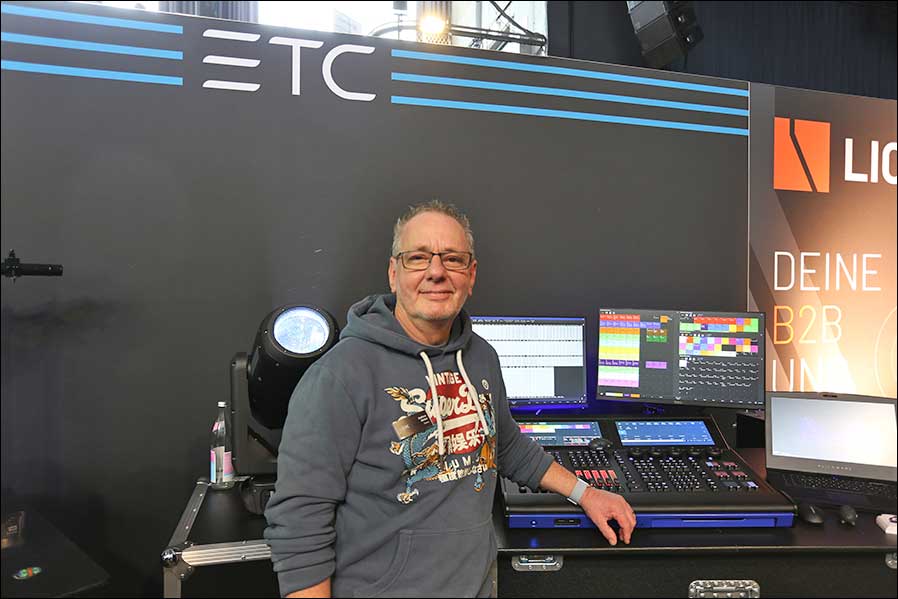 LEaT X 2026: Hog-Spezialist: Lichtdesigner Andreas Kisters (Foto: Tom Becker / DieReferenz)